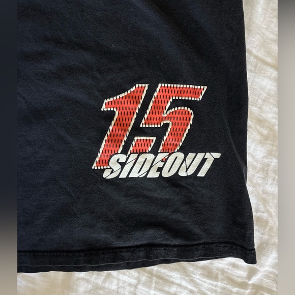 Vintage Black Graphic Sideout Shirt with Car and Dragon Design - Picture 4 of 6